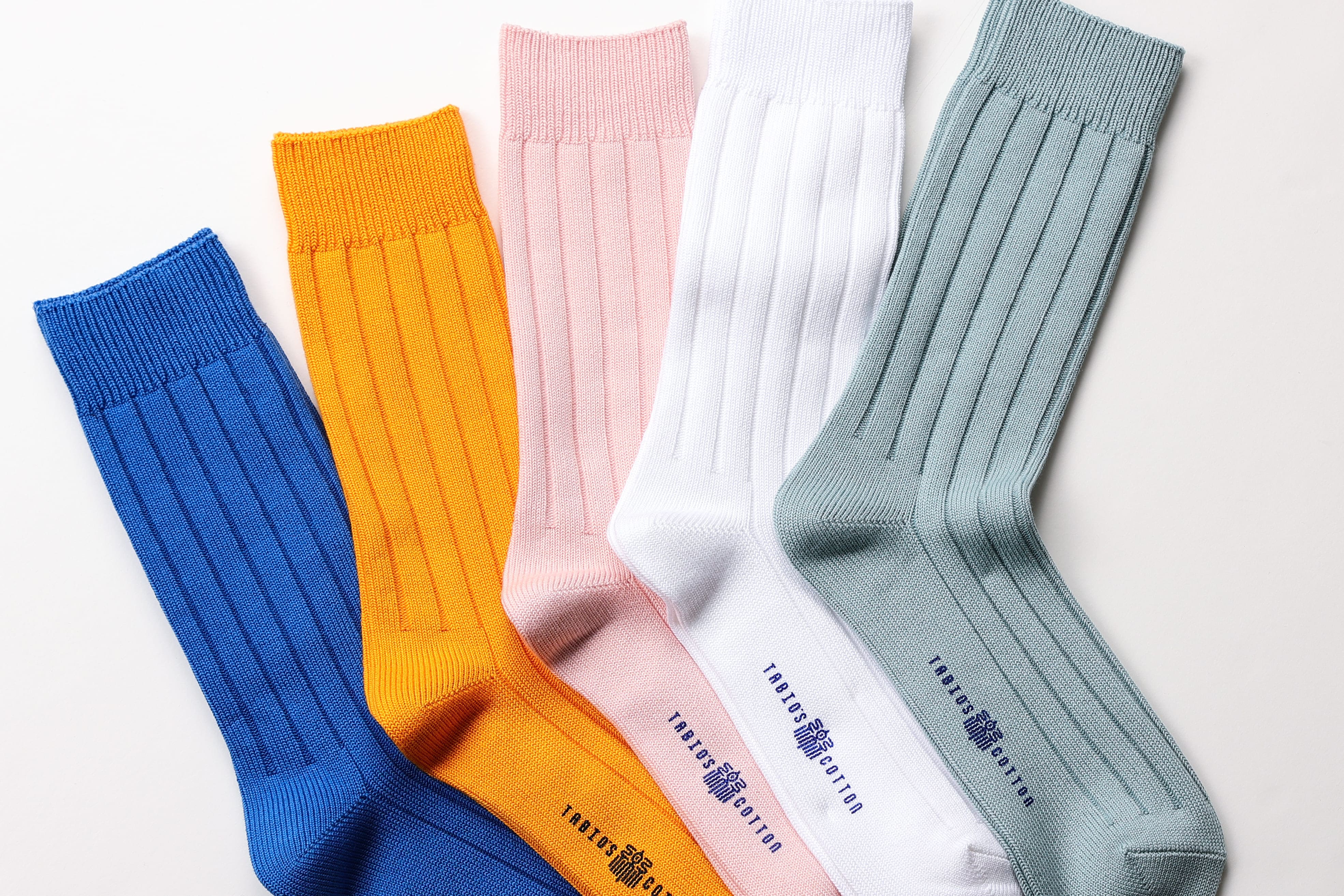 TABIO’S COTTON 太リブレギュラーソックス<